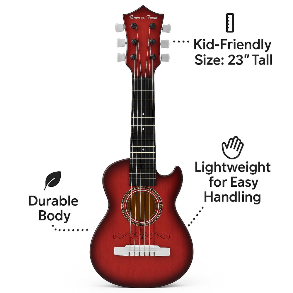 Gift-ready packaging with pick and extra strings included