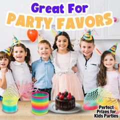 Liberty Imports bulk rainbow springs great value for party planning and gifts
