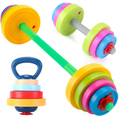 Liberty Imports kids exercise weight set dumbbell for beginner strength play