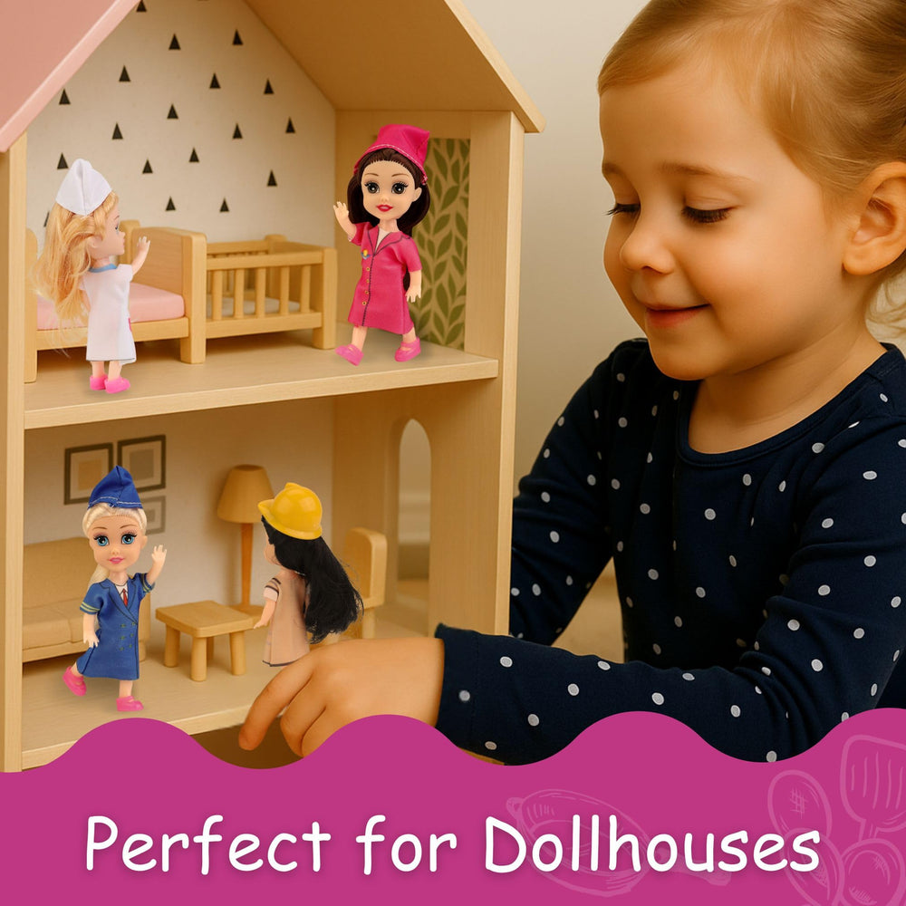 Liberty Imports Little Career pilot doll outfit sparks travel-themed pretend play