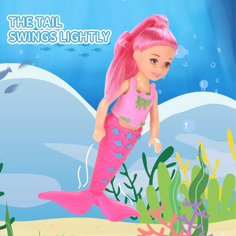 Mermaid dolls with hair clips for custom looks and playtime with Liberty Imports