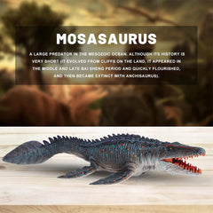 Liberty Imports Mosasaurus measures 13.4 inches for versatile use.