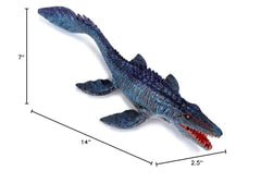 Liberty Imports Mosasaurus ocean creature model enhances storytelling.