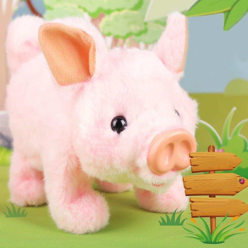 Liberty Imports My Pet Pig oinks and sounds during playtime