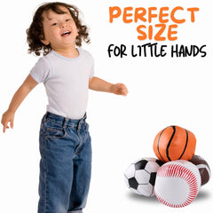 Liberty Imports plush ball texture close-up, showing ultra-soft fabric and squeezable feel.