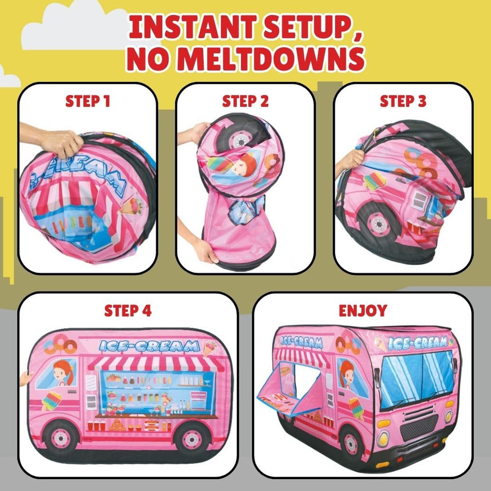 Liberty Imports pop up tent with wide interior for multiple kids playing together