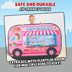 Liberty Imports spacious tent interior supports sleepovers and storytime adventures