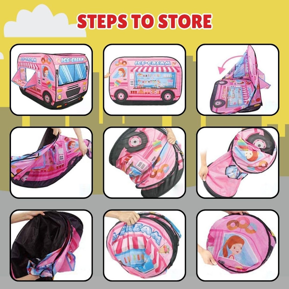 Liberty Imports twist and pop design lets kids watch the tent spring into action