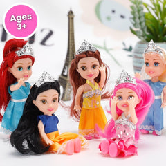 Liberty Imports princess dolls offer endless dress-up possibilities.