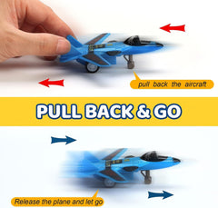 Liberty Imports pull-back bomber plane adds variety to flight-themed games