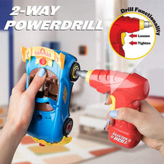 Liberty Imports race car components with lights and sounds for imaginative play.