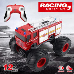 Liberty Imports RC Monster Truck big wheels in action across varied terrain