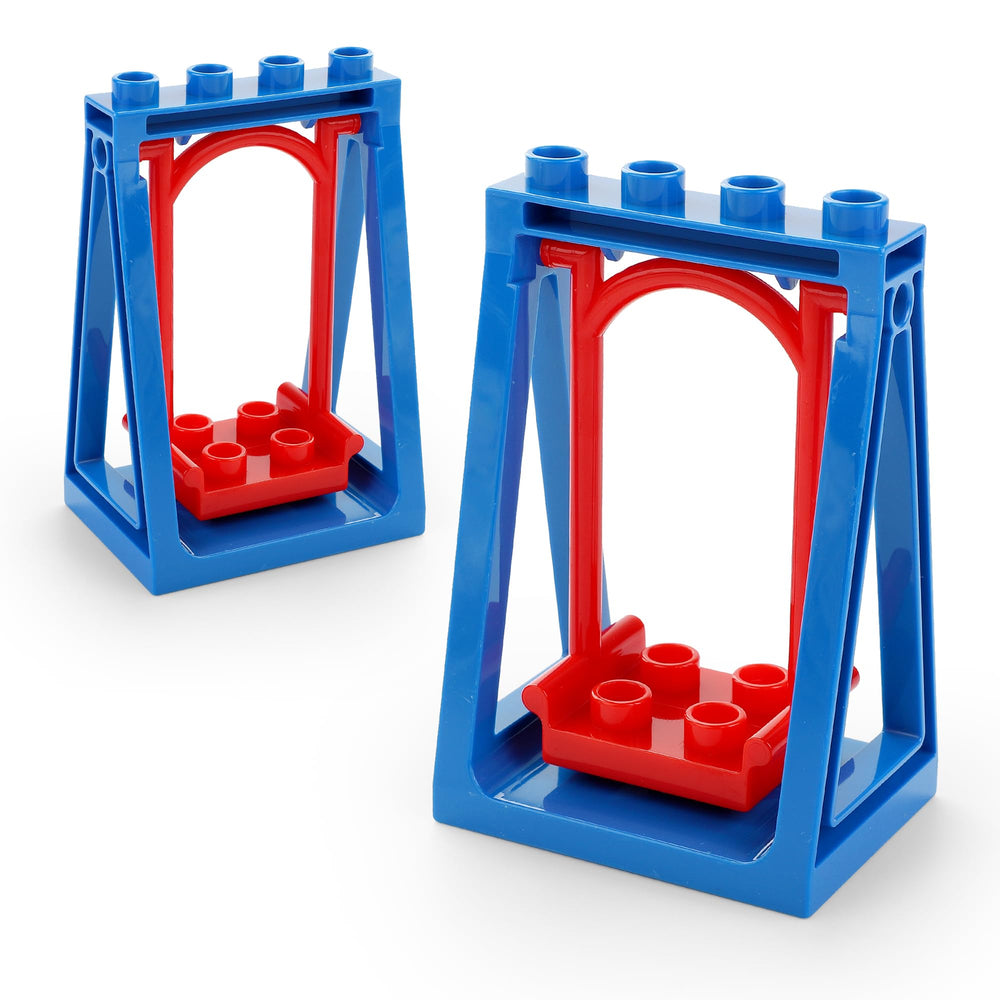 Toddler-friendly ABS plastic ensuring safe, sturdy construction for little hands