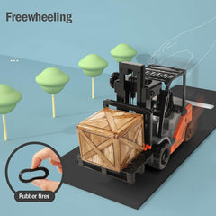 Liberty Imports 1:22 scale design adds authentic warehouse play feel.