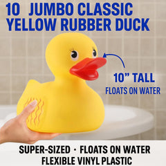 Kids playing with the bath time duck during pretend play
