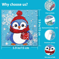 Libfx Penguin Panda kid painting session highlights focus and creativity
