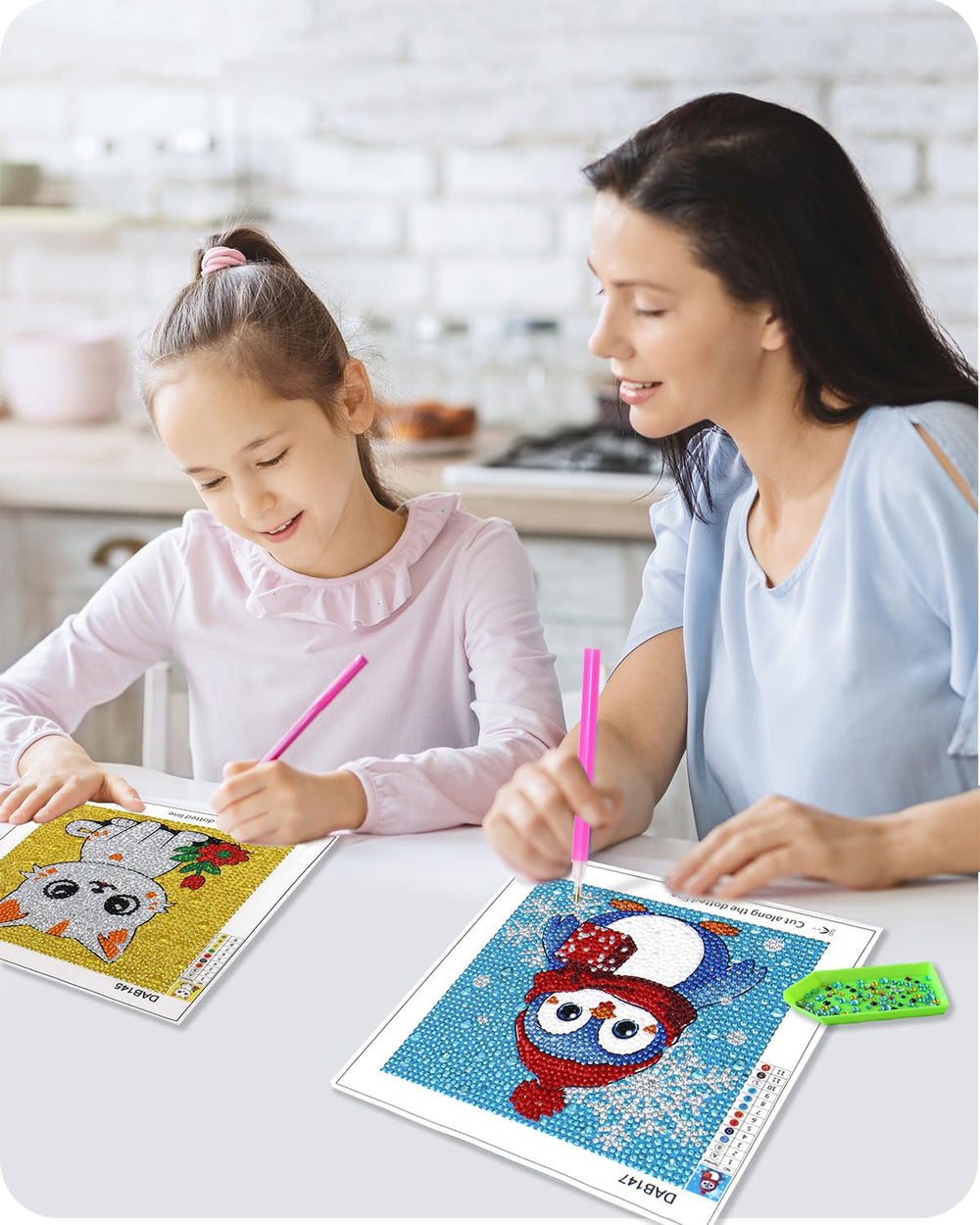 Libfx Penguin Panda diamonds and tools bundle ideal for beginner crafting