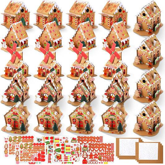 Libima gingerbread house kit style-a for kids crafts and festive decor