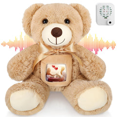 Libima Remembrance Bear 12-inch plush emphasizes cozy hugs for cherished memories.