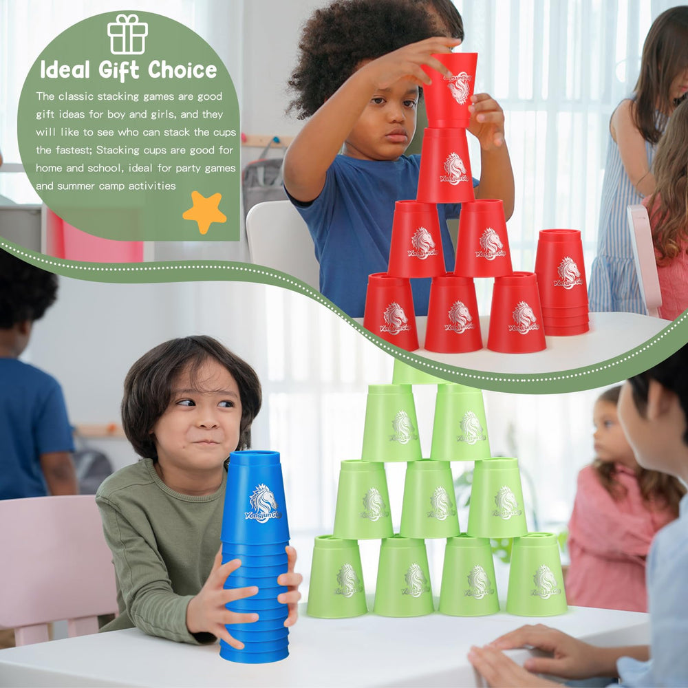 Libima cups encourage playful competition among teens and adults.