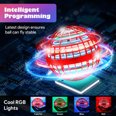 Lidatb boomerang-flight sphere demonstrates safe, controlled motion for active play.