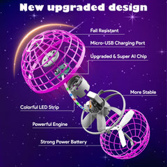 Lidatb Flying Orb Ball indoor and outdoor versatility for all ages