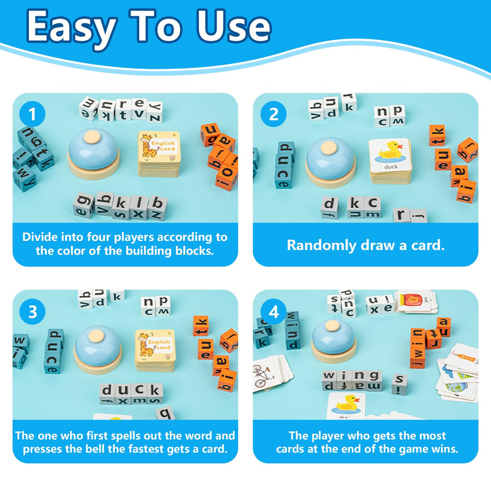 Lielyhod wooden bells as playful learning rewards