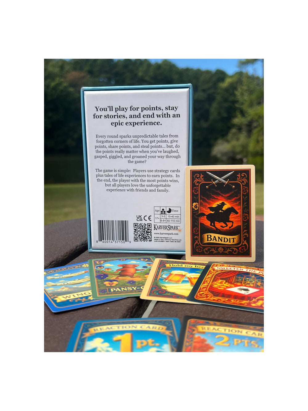 Life Out Loud reaction cards add playful twists and strategy.