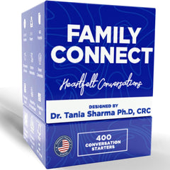 Life Sutra Family Connect 400 deck cover showcases durable, spill-resistant cards for family time.