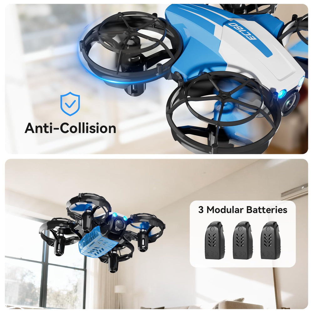 LIFECHOIC drone with protective guards and cover for safer flights.