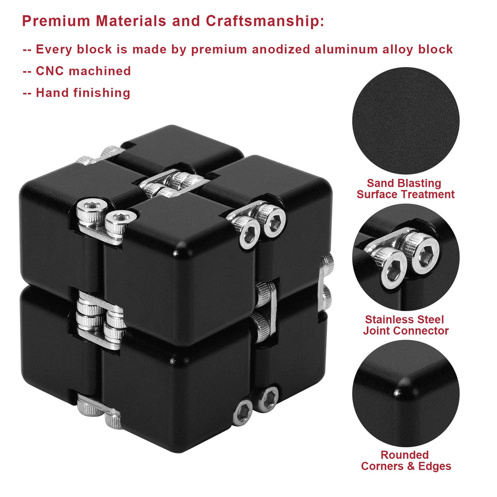 Lifidea Infinity Cube handheld demonstrating compact pocket size