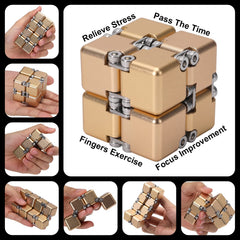 Lifidea Infinity Cube grinding surface: premium feel for tactile engagement during creativity.