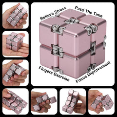 Lifidea Infinity Cube Pink compact gadget ideal for travel and office.