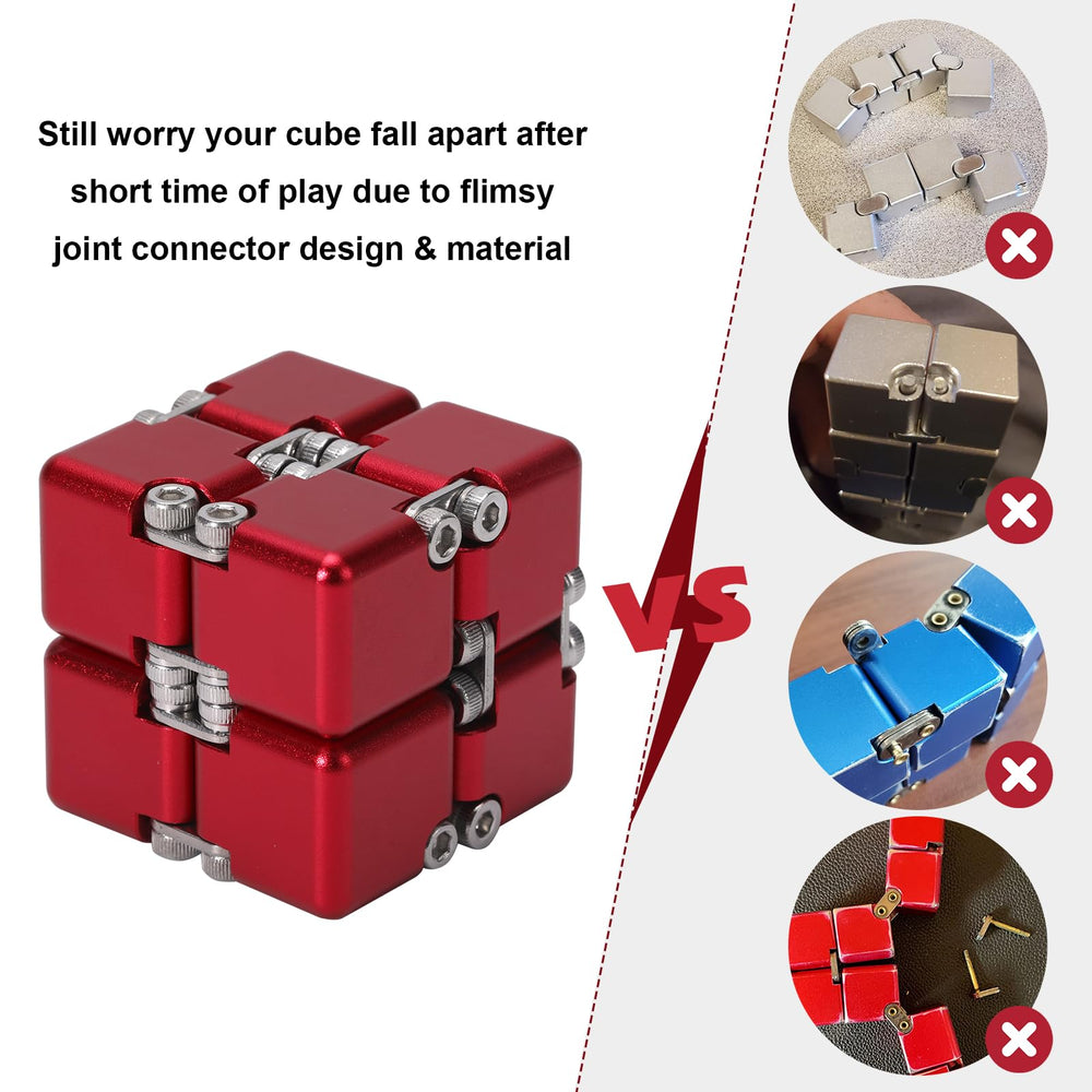 Lifidea red portable toy case showcases pocket-size design for on-the-go focus.