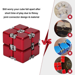 Lifidea red portable toy case showcases pocket-size design for on-the-go focus.