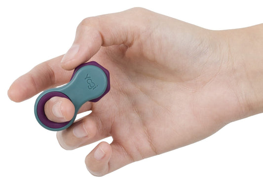 LIGHTBULB IDEAS Yogi Fidget Toy silent spinner enhances focus and calm at work.