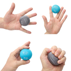 Lightbulb Ideas Yogi stress ball at your desk for quick stress relief