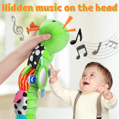 LIGHTDESIRE caterpillar crinkle textures spark tactile exploration and curiosity