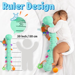 LIGHTDESIRE Flower-antennae teether provides gentle relief during teething.