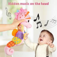 LIGHTDESIRE musical seahorse crinkle textures invite exploration and sound.