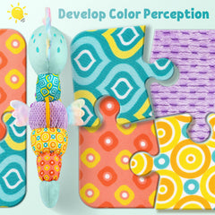 LIGHTDESIRE plush seahorse offers soft touch safety for babies