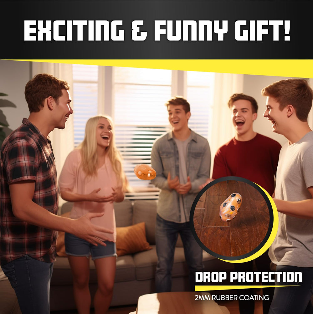 Lightning Reaction Shocktato gift-ready box perfect for gag gifts and stocking stuffers.