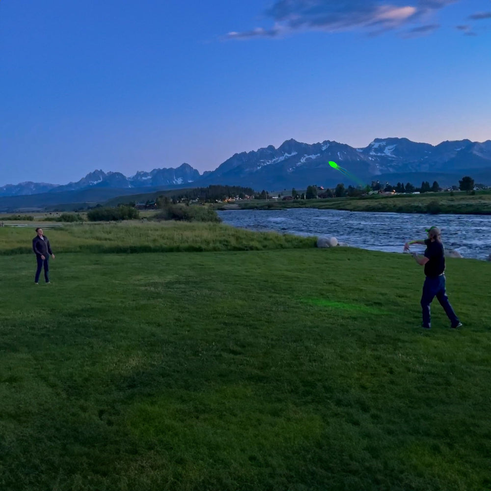 LIGHTRO ideal for beach, park, or backyard outdoor fun after sunset