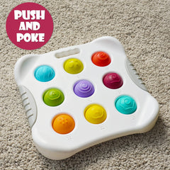 LiKee fidget popper side grip demonstrates easy handling for tiny hands