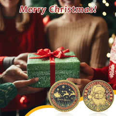 Liliaafar Santa coin bulk packaging facilitates gifting to colleagues and family.