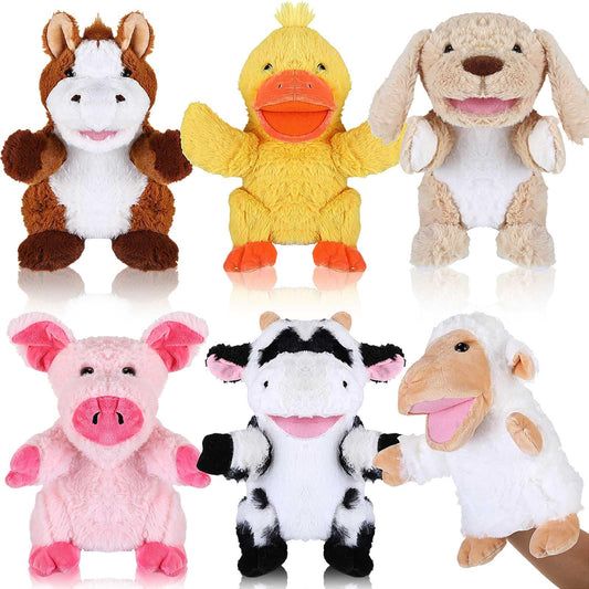 Liliful animal hand puppets set for imaginative storytelling and interactive play