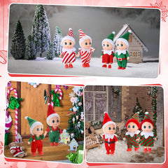 Liliful Christmas tree decor dolls enhance festive scenes in your home