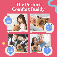 Soft fabric closeup highlights tactile comfort during snug moments.
