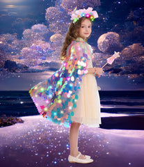LIMIROLER mermaid tail bag keeps accessories organized during playtime.