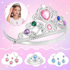 LIMIROLER princess crown accessory adds regal flair for pretend play.